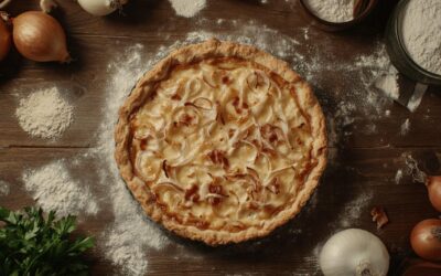 Tarte Flambée Munster : Le Secret De Cette Recette Transformée en Douceur aux Pommes